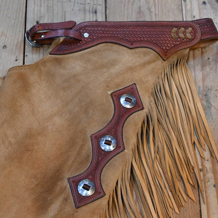 Used Dakota Leather Territory Shotgun Chaps