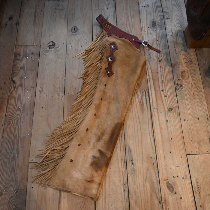 Used Dakota Leather Territory Shotgun Chaps