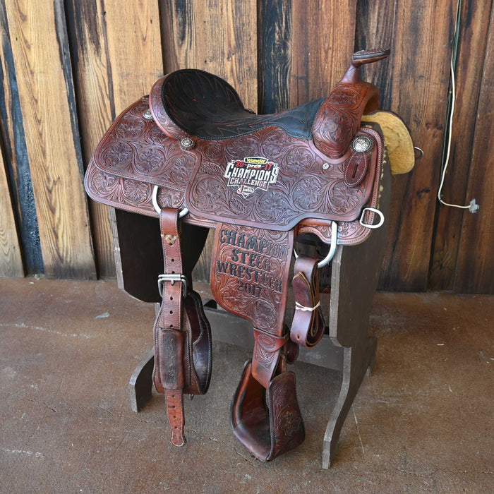 16" USED CACTUS STEER WRESTLING SADDLE