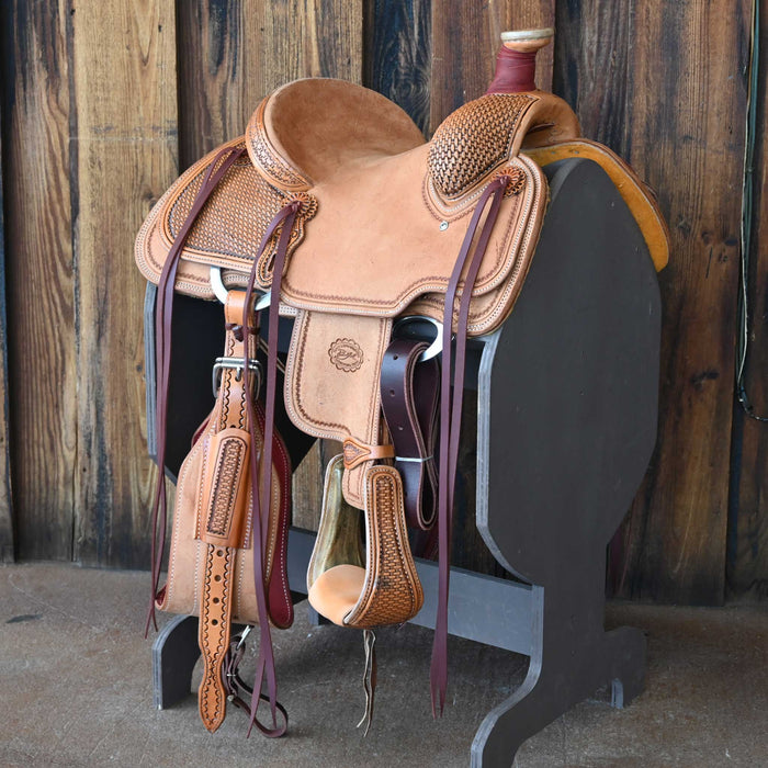 12" PATRICK SMITH TEAM ROPING SADDLE