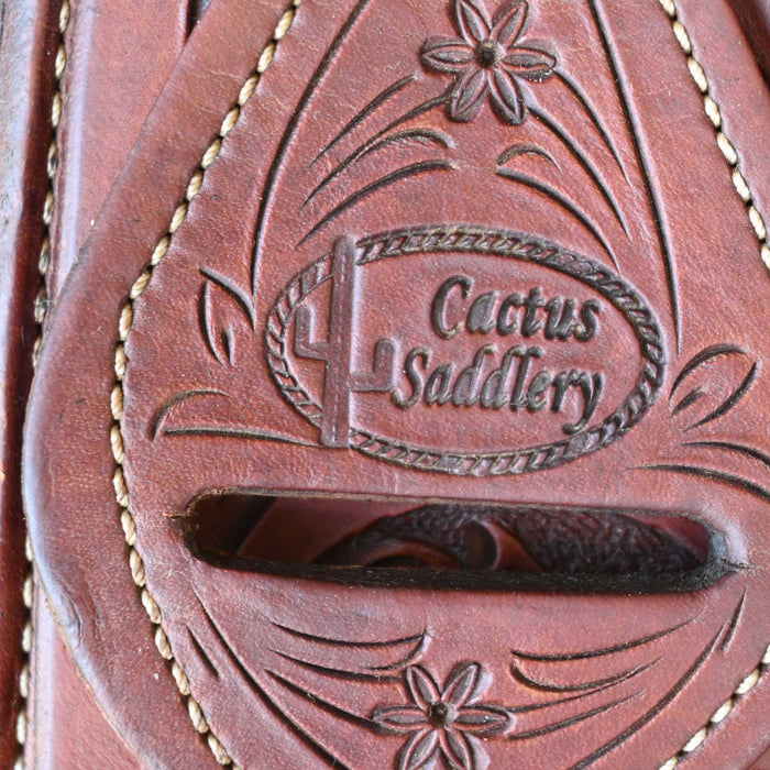 16" USED CACTUS STEER WRESTLING SADDLE
