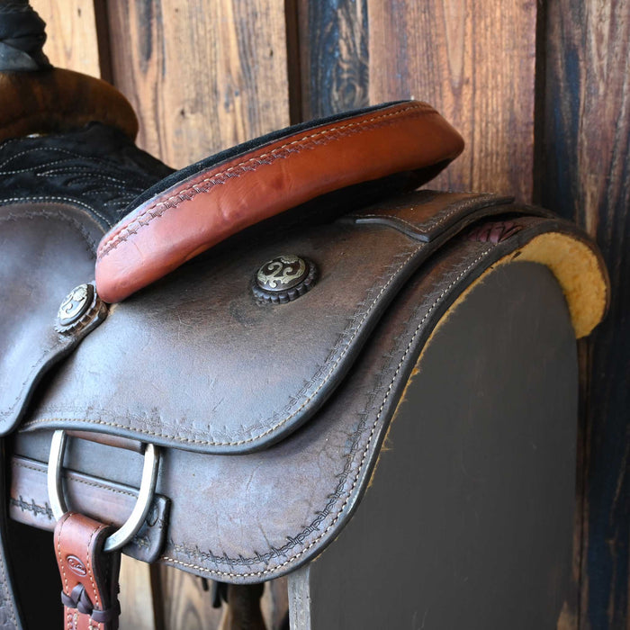 14" USED COATS TEAM ROPING SADDLE
