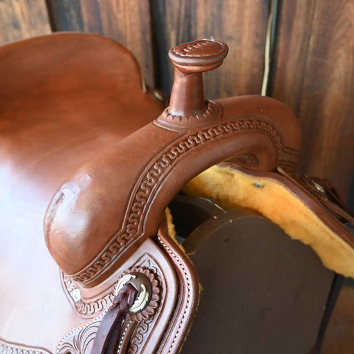 16.5" JEFF SMITH BEAU GALYEAN RANCH CUTTER SADDLE Saddles - New Jeff Smith