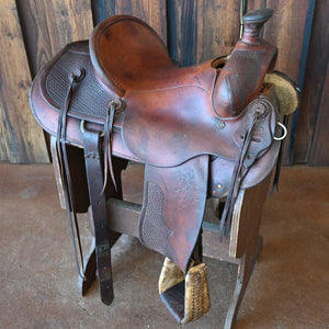 VINTAGE ALTGELT BIG BEND SADDLE _CA968 Collectibles Altgelt Big Bend