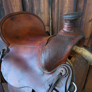 VINTAGE ALTGELT BIG BEND SADDLE _CA968 Collectibles Altgelt Big Bend