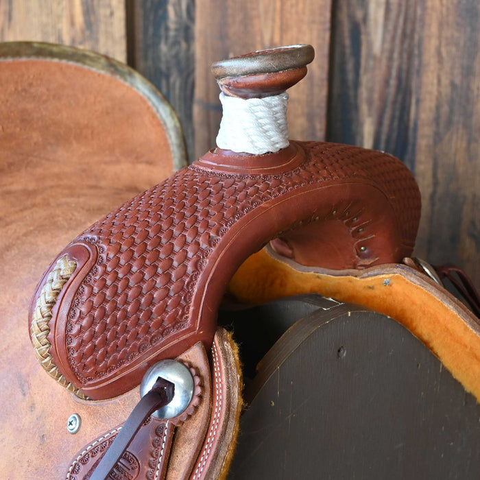 14.5" USED TESKEY'S RANCH ASSOCIATION SADDLE