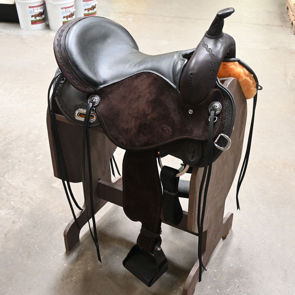 17" CIRCLE Y HADLEY HYBRID FLEX2 TRAIL SADDLE Saddles Circle Y Saddlery