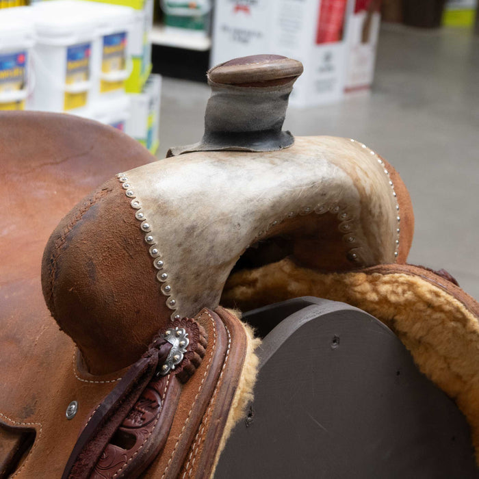 13.5" USED TRENT WARD RANCH SADDLE
