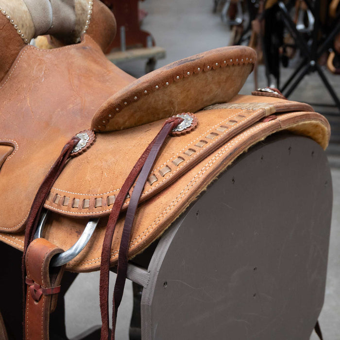 13.5" USED TRENT WARD RANCH SADDLE