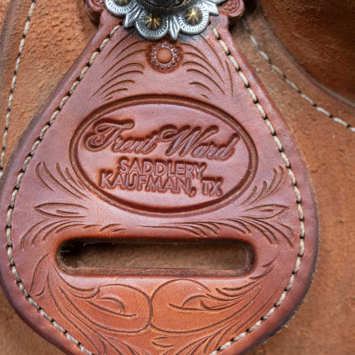 13.5" USED TRENT WARD RANCH SADDLE
