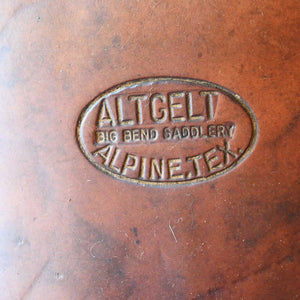 VINTAGE ALTGELT BIG BEND SADDLE _CA968 Collectibles Altgelt Big Bend