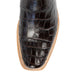 R. Watson Men's Chocolate Cross Cut Alligator Boot MEN - Footwear - Exotic Western Boots R Watson   