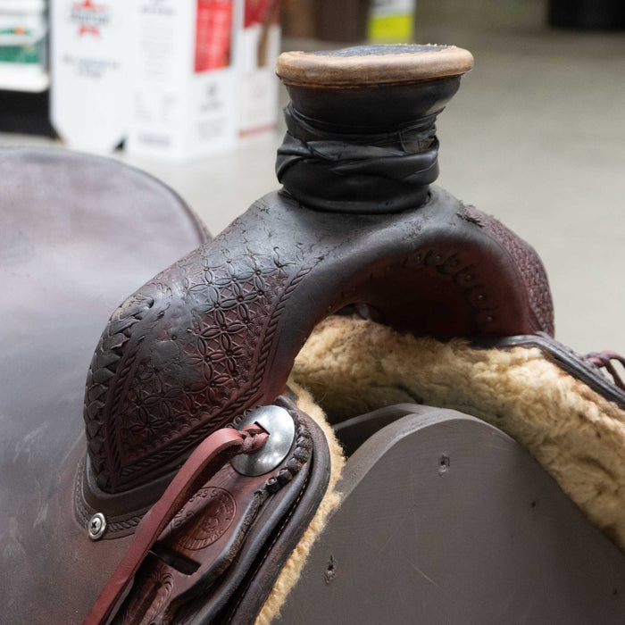 16" USED SRS POST HORN SADDLE