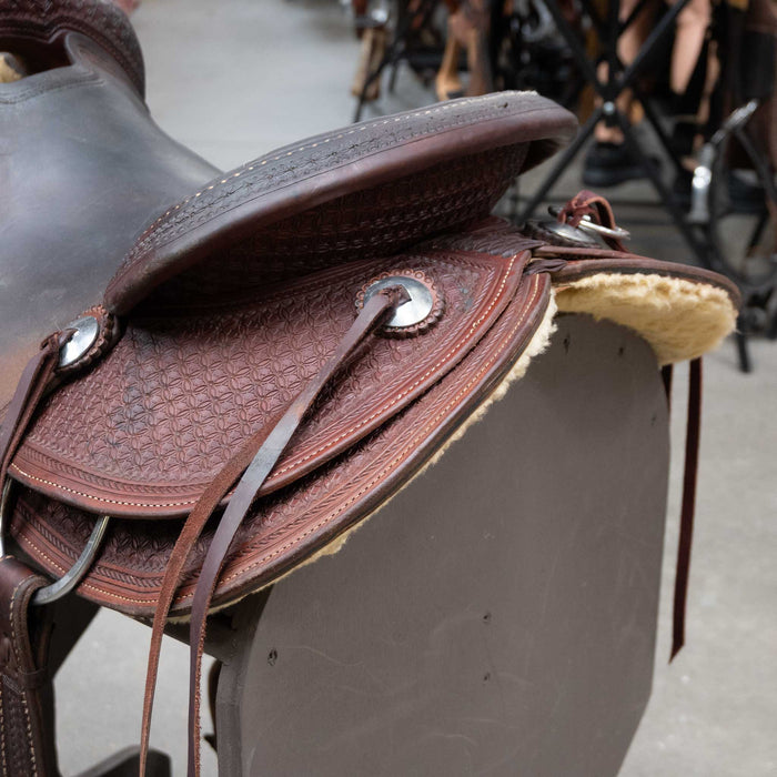 16" USED SRS POST HORN SADDLE