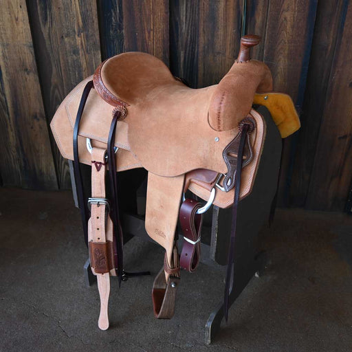 16.5" JEFF SMITH BUSTER WELCH RANCH CUTTER SADDLE Saddles - New Jeff Smith