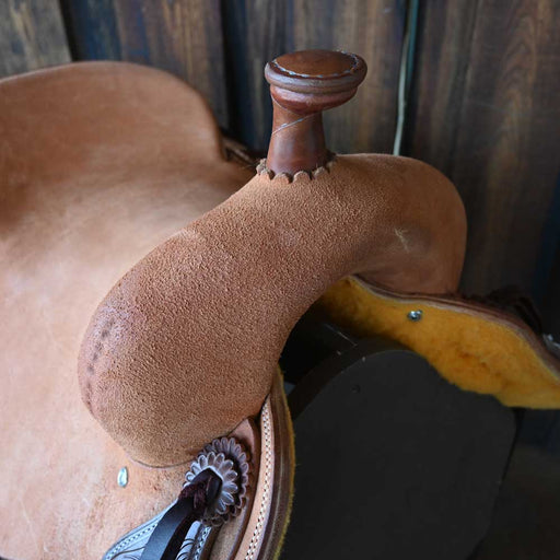 16.5" JEFF SMITH BUSTER WELCH RANCH CUTTER SADDLE Saddles - New Jeff Smith