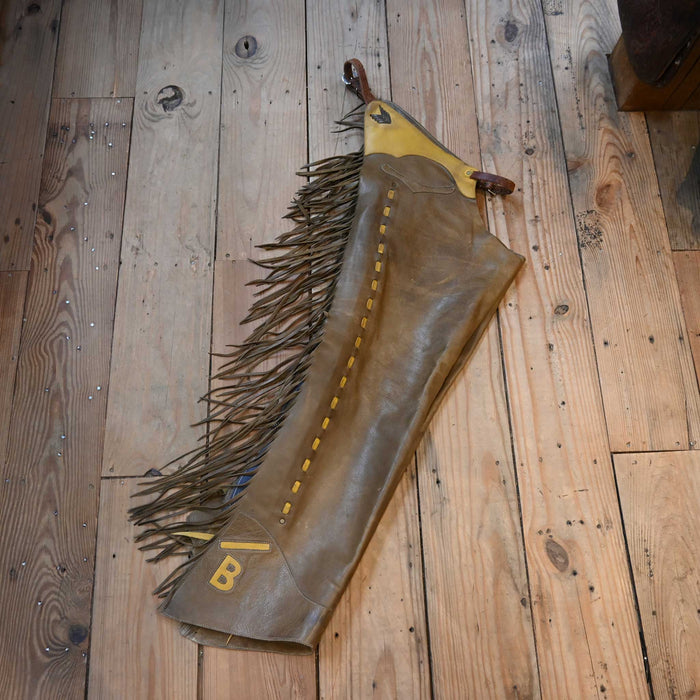 Smooth Leather Shotgun Chaps Tack - Chaps & Chinks MISC