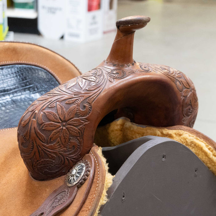 13.5" USED MARTIN FEARLESS BARREL SADDLE