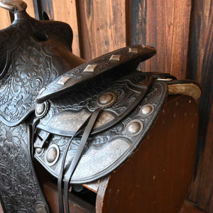 VINTAGE LIGHTENBERGER SADDLE _CA969 Collectibles Lightenberger