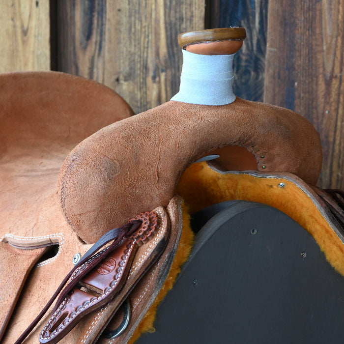 16" TESKEY'S STRIP DOWN RANCH SADDLE