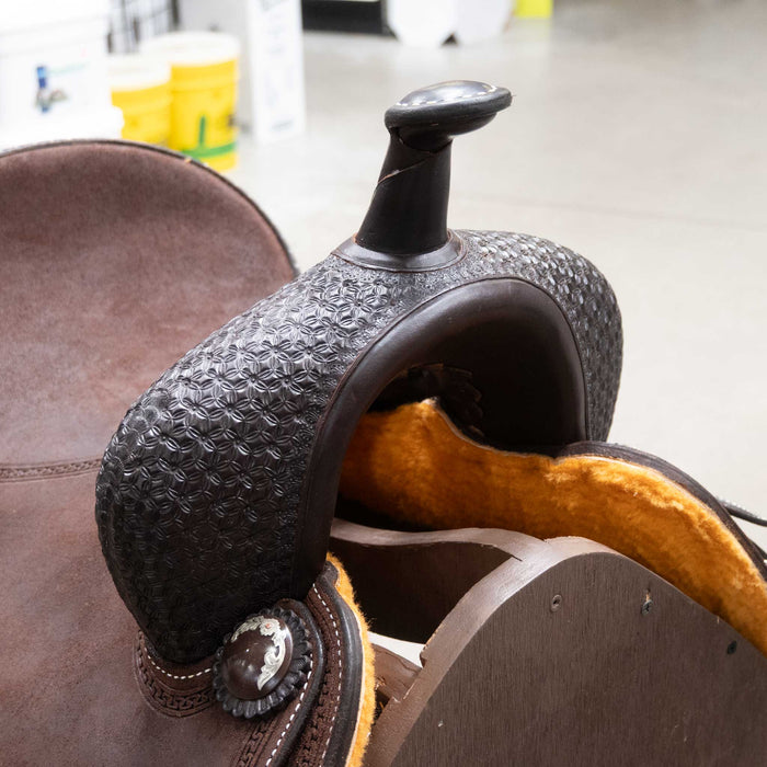 13.5" MARTIN BTR BARREL SADDLE Saddles - New Martin Saddlery