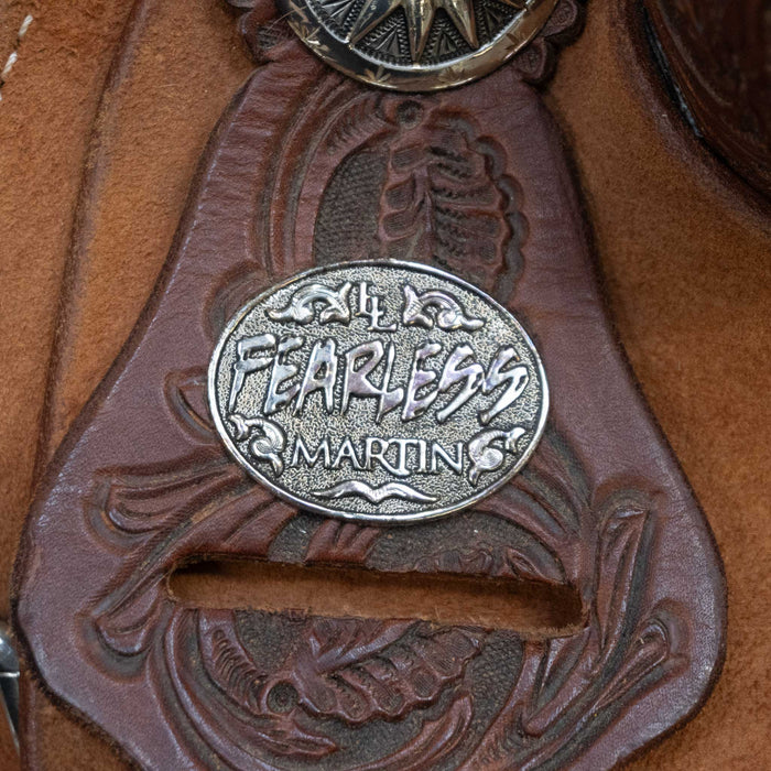 13.5" USED MARTIN FEARLESS BARREL SADDLE