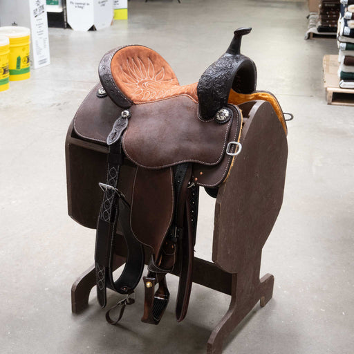 13.5" MARTIN BTR BARREL SADDLE Saddles - New Martin Saddlery