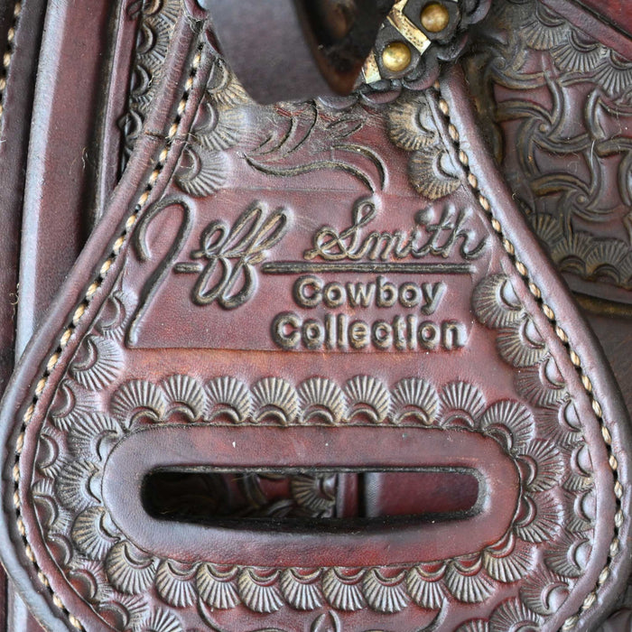 16.5" USED JEFF SMITH CUTTING SADDLE