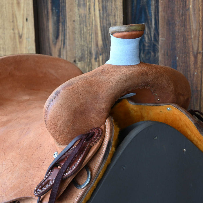 16" TESKEY'S STRIP DOWN RANCH SADDLE