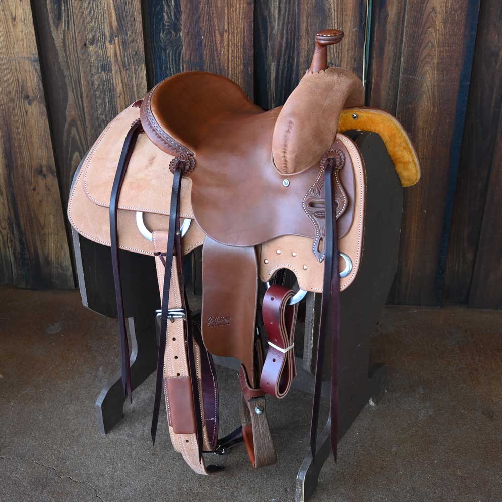 12" JEFF SMITH JUNIOR BUSTER WELCH RANCH CUTTER SADDLE Saddles - New Jeff Smith