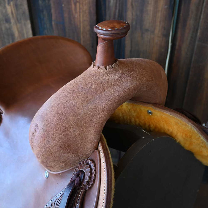 12" JEFF SMITH JUNIOR BUSTER WELCH RANCH CUTTER SADDLE Saddles - New Jeff Smith