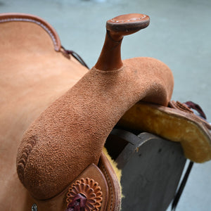 15.5" JEFF SMITH CUTTING SADDLE Saddles Jeff Smith