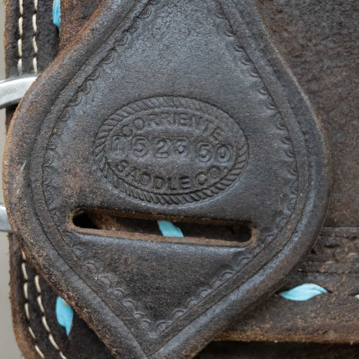 13.5" USED CORRIENTE BARREL SADDLE