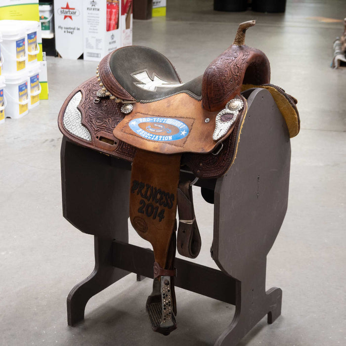 14.5" USED TESKEY'S BARREL SADDLE