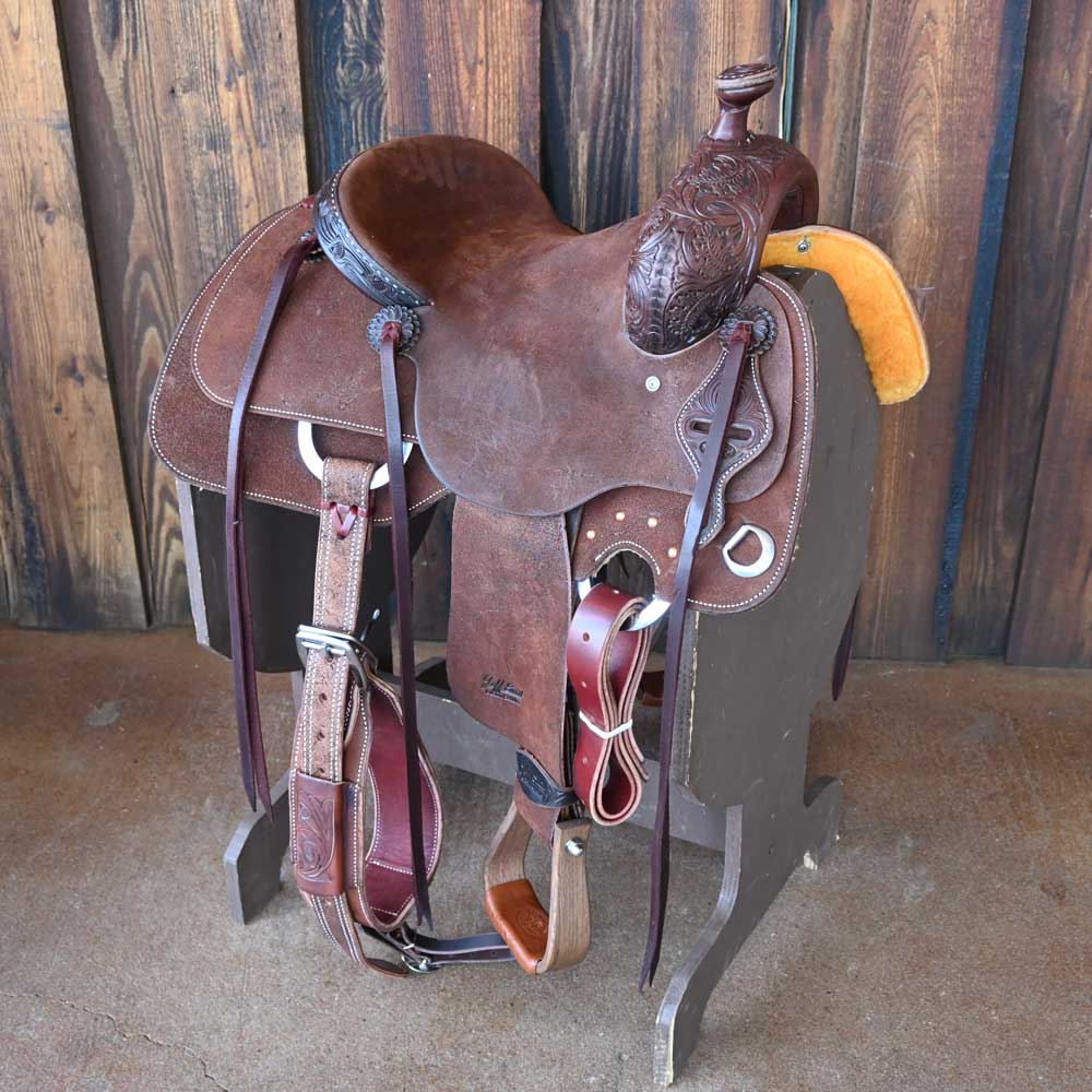 13" JEFF SMITH JUNIOR COW HORSE SADDLE Saddles - New Jeff Smith