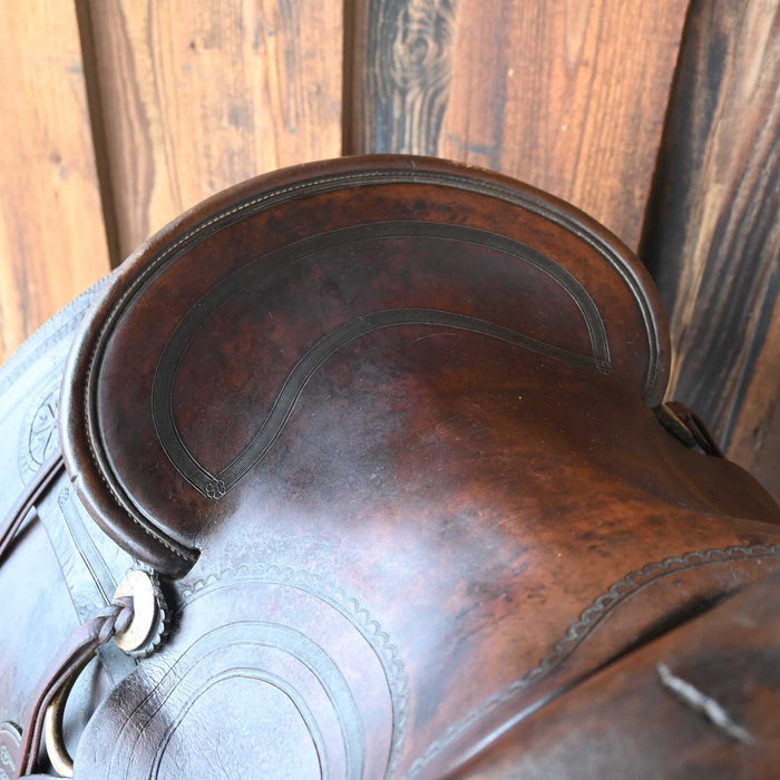1920's-30's Antique High Back Saddle