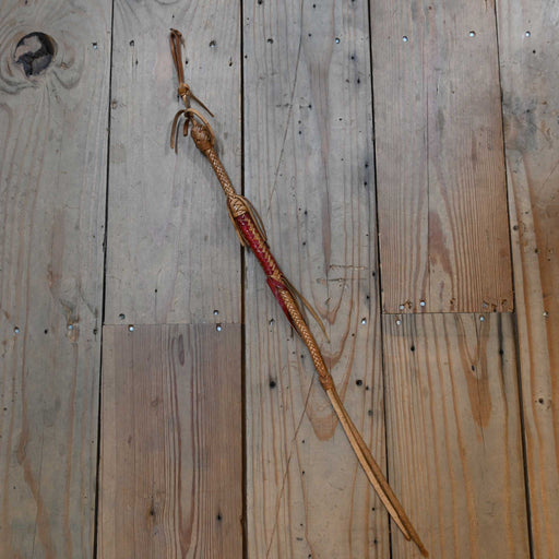 Handmade Vintage Leather Quirt Tack - Whips, Crops & Quirts MISC