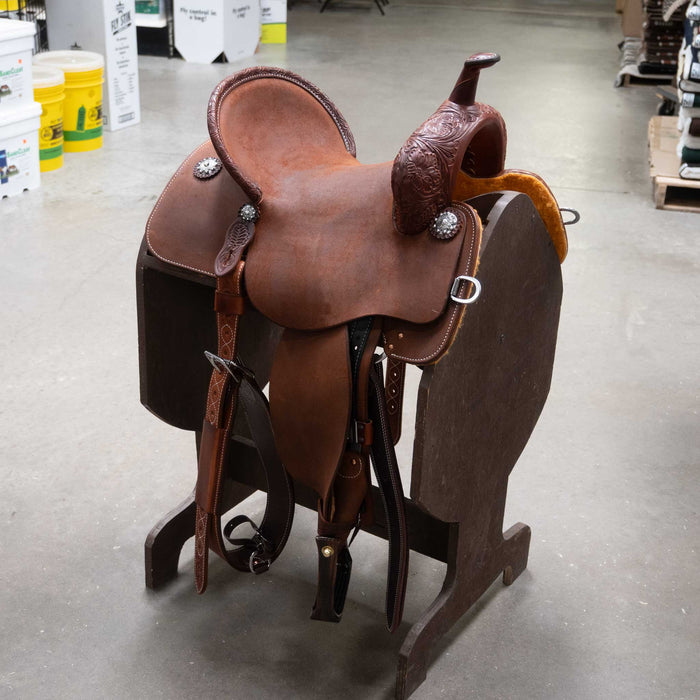 14" MARTIN BTR BARREL SADDLE Saddles - New Martin Saddlery