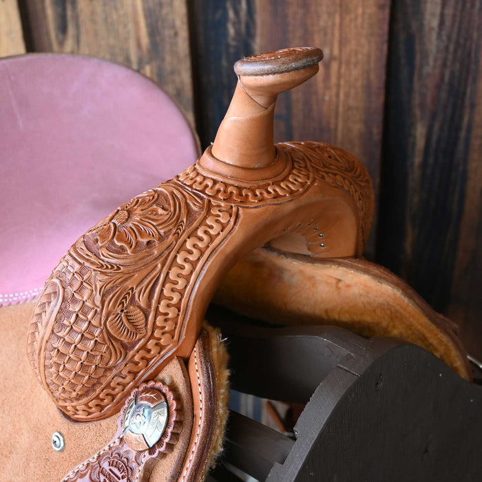 12" TESKEY'S YOUTH BARREL SADDLE