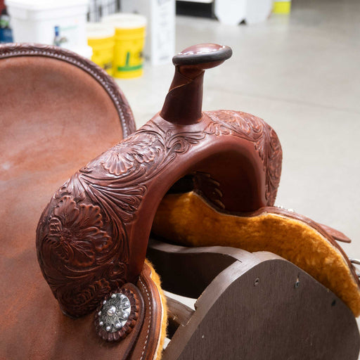 14" MARTIN BTR BARREL SADDLE Saddles - New Martin Saddlery