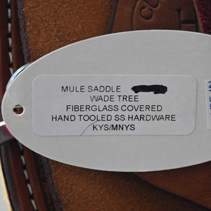 17.5" HR MULE WADE SADDLE Saddles - New HR SADDLES