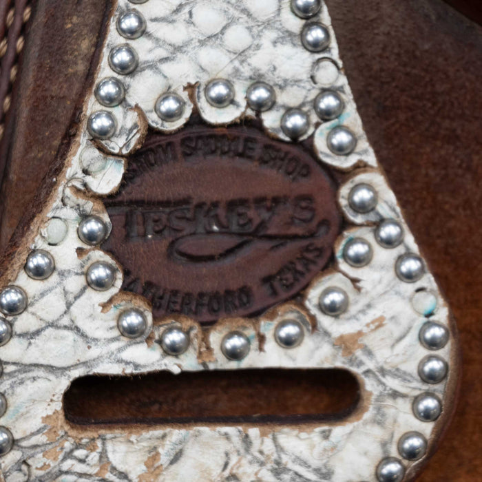14.5" USED TESKEY'S BARREL SADDLE