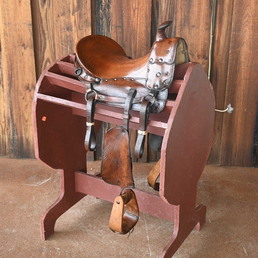Early 1900's-20's Vintage Pony Saddle Collectibles MISC