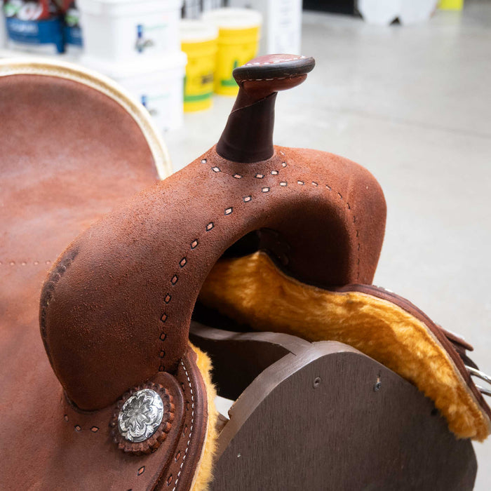 16" MARTIN BTR BARREL SADDLE Saddles - New Martin Saddlery