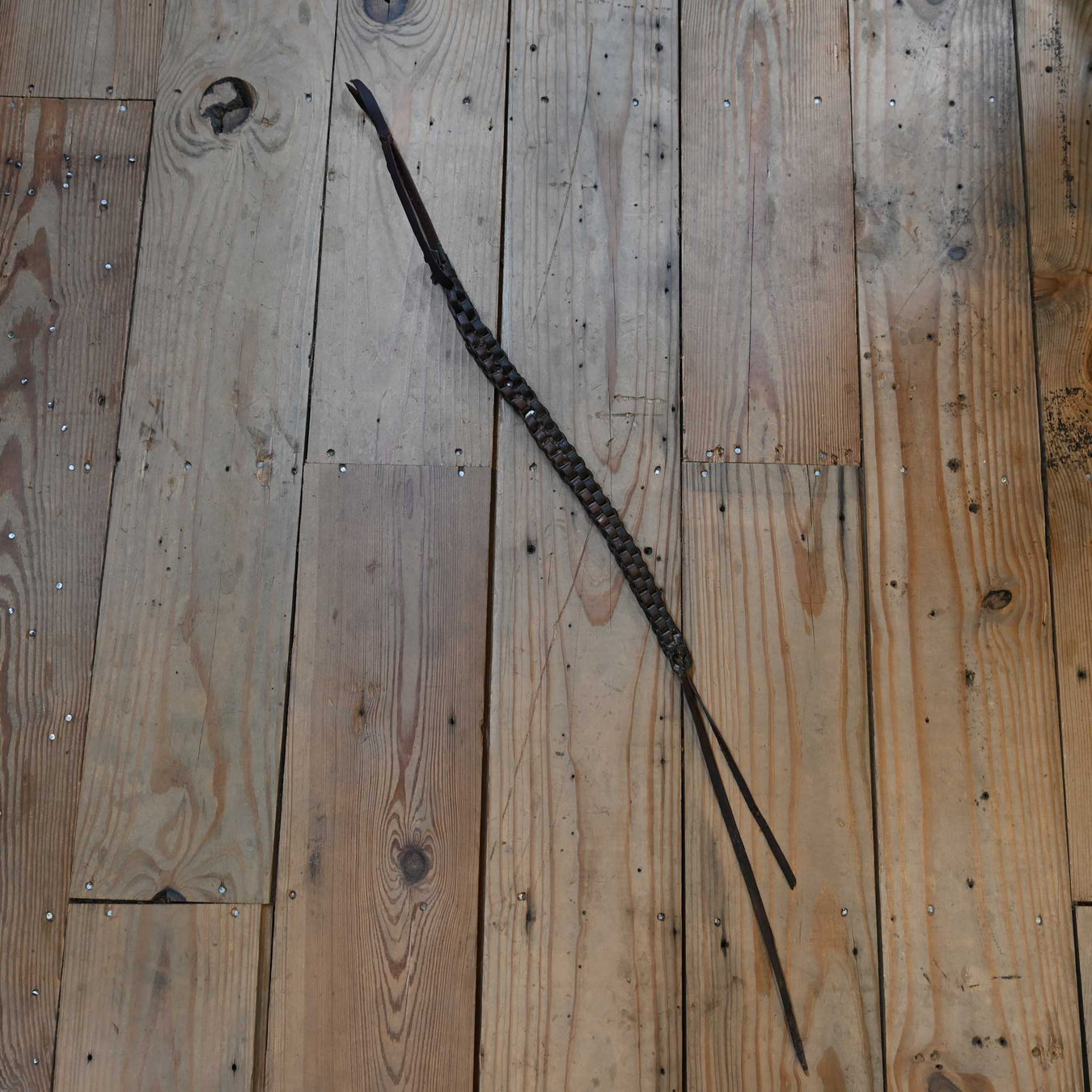 Vintage Leather Quirt Tack - Whips, Crops & Quirts MISC