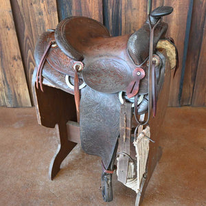 VINTAGE EDDLEMAN BROTHERS SADDLE _CA971 Collectibles Teskeys