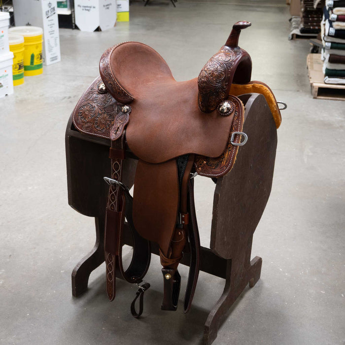 13.5" MARTIN BTR BARREL SADDLE Saddles - New Martin Saddlery