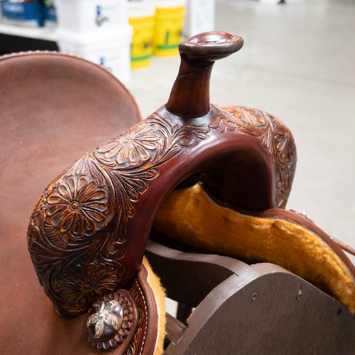 13.5" MARTIN BTR BARREL SADDLE Saddles - New Martin Saddlery