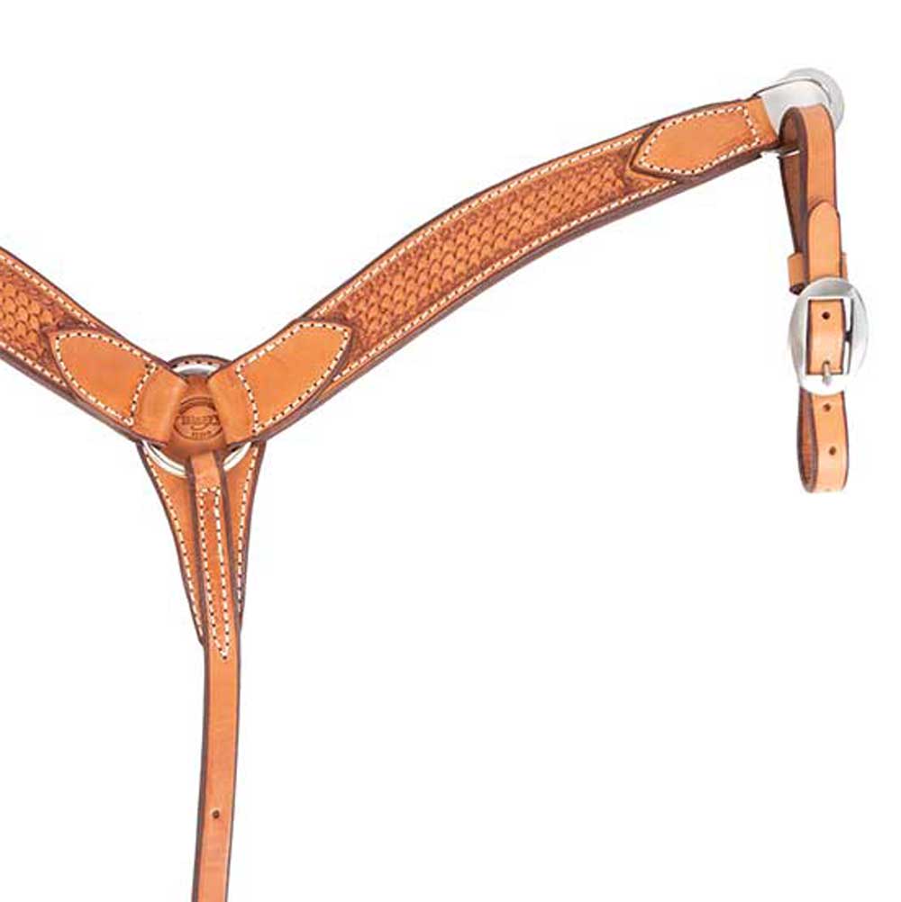 Teskey's Basket Stamped Pony Breastcollar Tack - Breast Collars Teskey's
