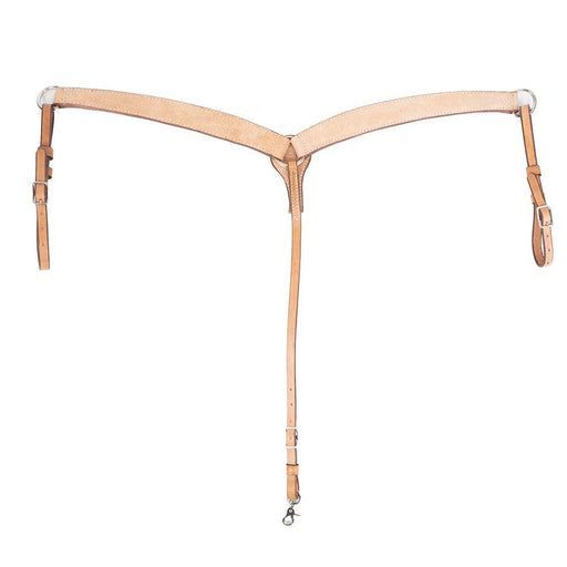 Teskey's 1-3/4" Roughout Breastcollar Tack - Breast Collars Teskey's Natural  